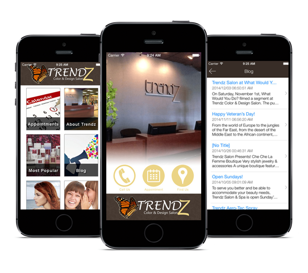 Trendz Salon Mobile App