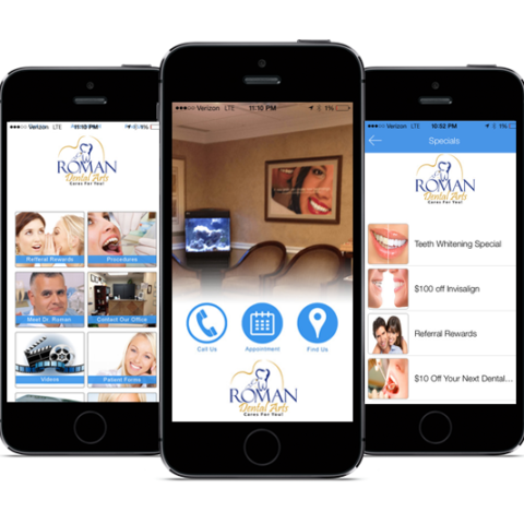 Roman Dental Arts Mobile App